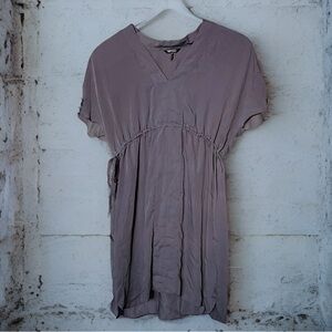 Daisy Fuentes tunic gray sz L Large Women’s top shirt blouse